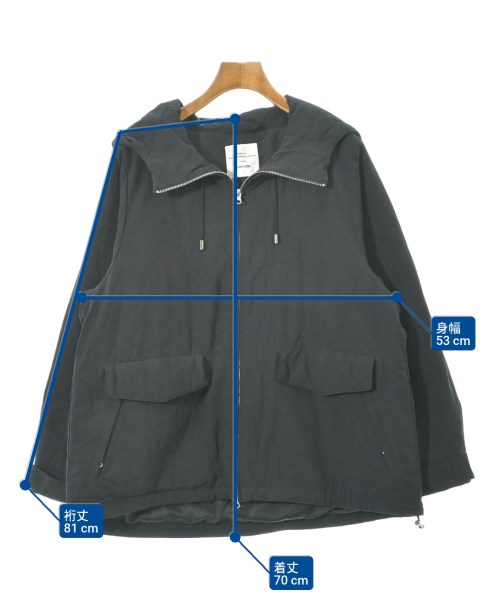 SHIPS any（シップスエニィ）ブルゾン 黒 サイズ:F レディース/2200618359035