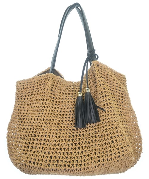 SHIPS any(シップスエニィ)かごバッグ 茶 サイズ:-/2200633283100