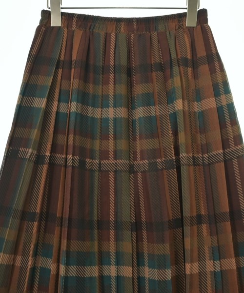 SHIPS any（シップスエニィ）ロング・マキシ丈スカート 茶 サイズ:38(M位) レディース/2200635686176