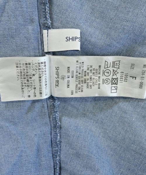 SHIPS any（シップスエニィ）ワンピース 青 サイズ:F レディース/2200616557037