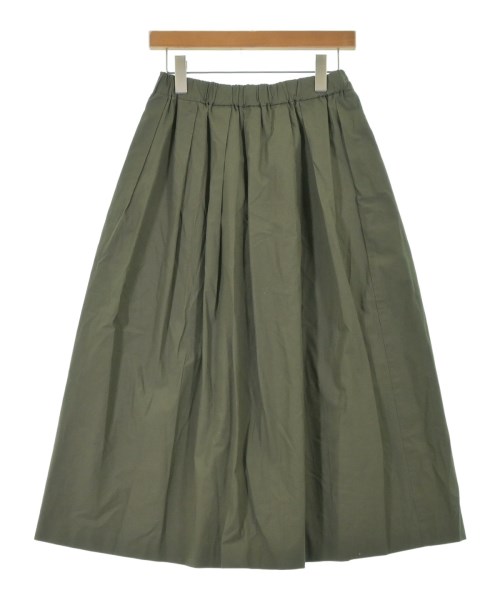 SHIPS any（シップスエニィ）ロング・マキシ丈スカート 緑 サイズ:38(M位) レディース/2200637317030