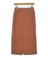 SHIPS any（シップスエニィ）ロング・マキシ丈スカート 茶 サイズ:36(S位) レディース/2200636779044