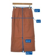 SHIPS any（シップスエニィ）ロング・マキシ丈スカート 茶 サイズ:36(S位) レディース/2200636779044