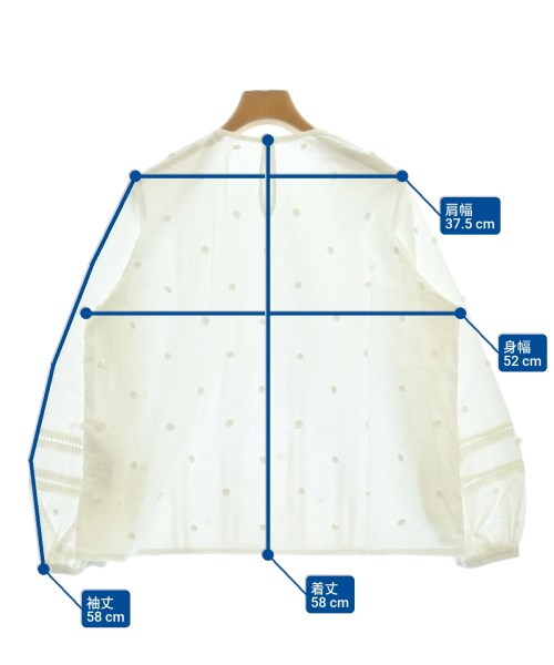 SHIPS any（シップスエニィ）ブラウス 白 サイズ:F レディース/2200631417033