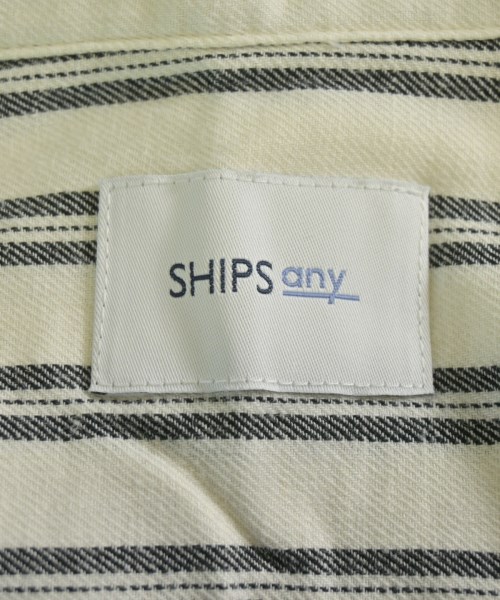 SHIPS any（シップスエニィ）シャツワンピース 白 サイズ:F レディース/2200631417231