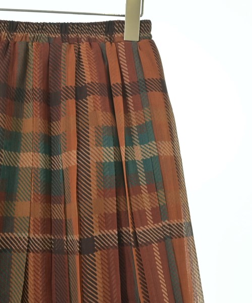 SHIPS any（シップスエニィ）ロング・マキシ丈スカート 茶 サイズ:36(S位) レディース/2200637757034