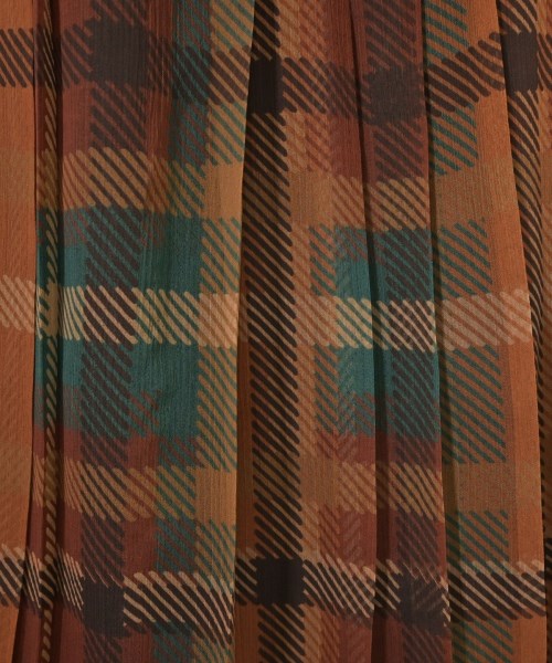 SHIPS any（シップスエニィ）ロング・マキシ丈スカート 茶 サイズ:36(S位) レディース/2200637757034