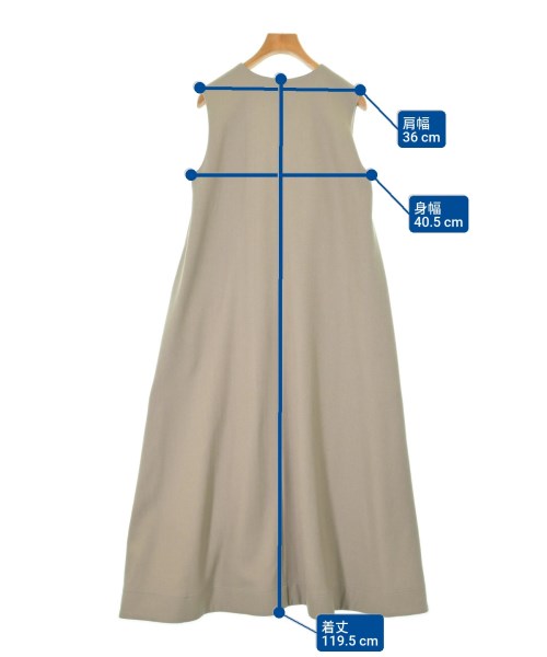 SHIPS any（シップスエニィ）ワンピース ベージュ サイズ:F レディース/2200639474021