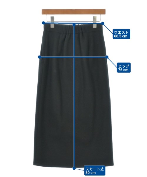 SHIPS any（シップスエニィ）ロング・マキシ丈スカート 黒 サイズ:36(S位) レディース/2200638174076