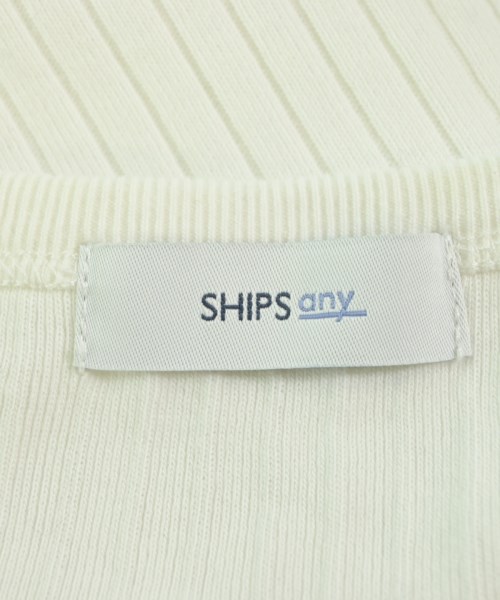 SHIPS any（シップスエニィ）Tシャツ・カットソー 白 サイズ:F レディース/2200625408825