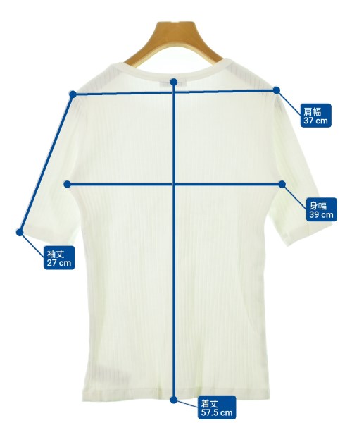 SHIPS any（シップスエニィ）Tシャツ・カットソー 白 サイズ:F レディース/2200625408825