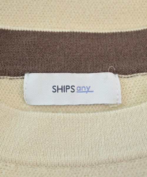 SHIPS any（シップスエニィ）ニット・セーター ベージュ サイズ:F レディース/2200636946170