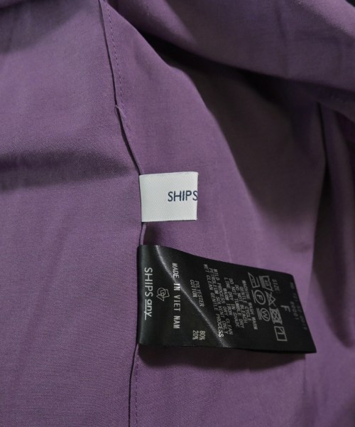 SHIPS any（シップスエニィ）ブラウス 紫 サイズ:F レディース/2200628147127