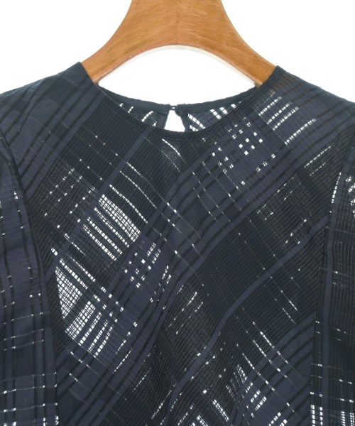 SHIPS any（シップスエニィ）ブラウス 紺 サイズ:F レディース/2200616388037