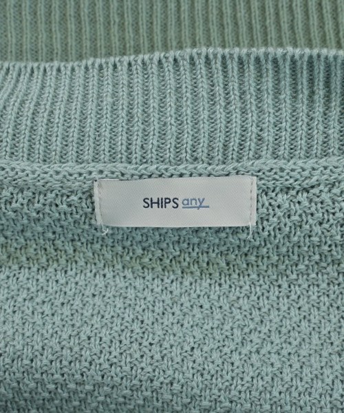 SHIPS any（シップスエニィ）ニット・セーター 青 サイズ:-(M位) レディース/2200613584074
