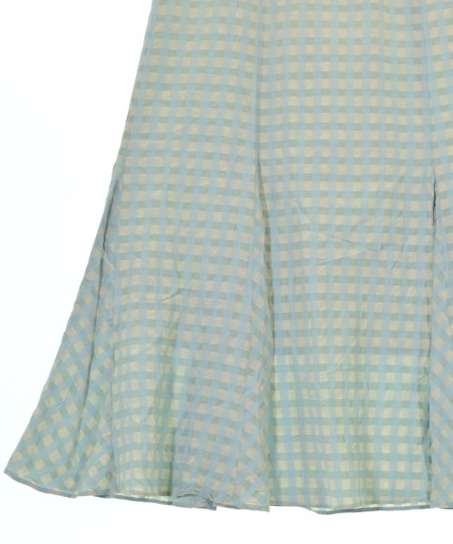 SHIPS any（シップスエニィ）ロング・マキシ丈スカート 青 サイズ:38(M位) レディース/2200613644280