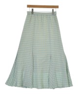 SHIPS any（シップスエニィ）ロング・マキシ丈スカート 青 サイズ:38(M位) レディース/2200613644280