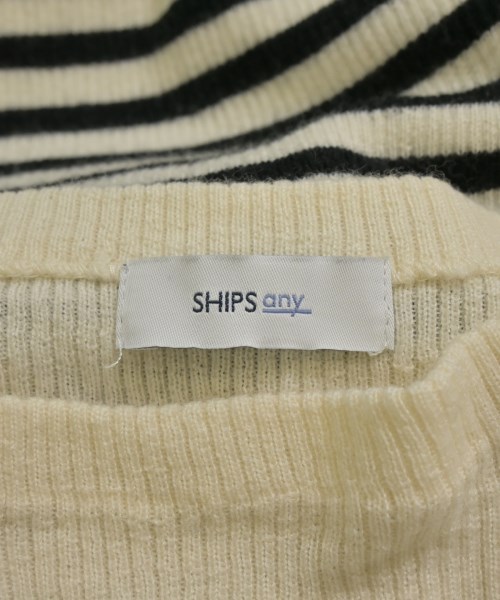 SHIPS any（シップスエニィ）ニット・セーター 白 サイズ:38(M位) レディース/2200613869027