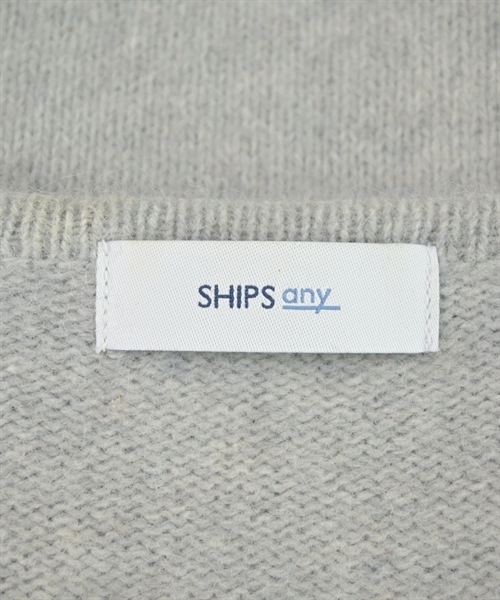 SHIPS any（シップスエニィ）ニット・セーター グレー サイズ:F レディース/2200614487084