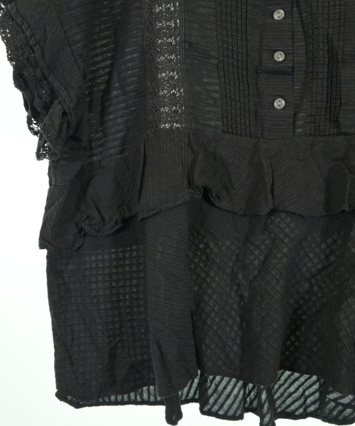 SHIPS any（シップスエニィ）ブラウス 黒 サイズ:F レディース/2200616355053