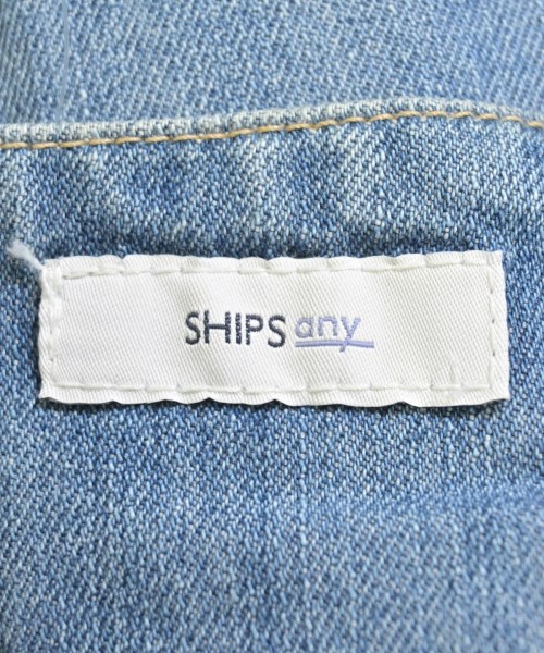 SHIPS any（シップスエニィ）ロング・マキシ丈スカート 青 サイズ:38(M位) レディース/2200617014164