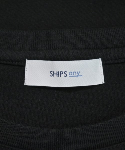 SHIPS any（シップスエニィ）Tシャツ・カットソー 黒 サイズ:F レディース/2200616497173