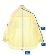 SHIPS any（シップスエニィ）カジュアルシャツ 黄 サイズ:F レディース/2200615500065