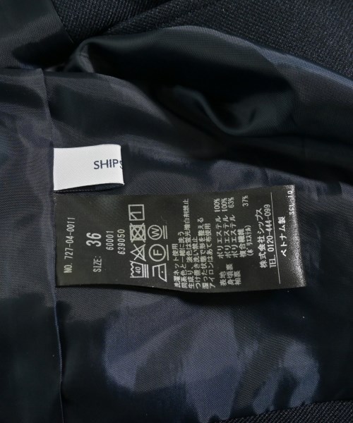 SHIPS any（シップスエニィ）ジャケット 紺 サイズ:36(S位) レディース/2200630265055