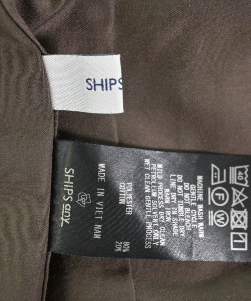 SHIPS any（シップスエニィ）ブラウス 茶 サイズ:F レディース/2200607817041