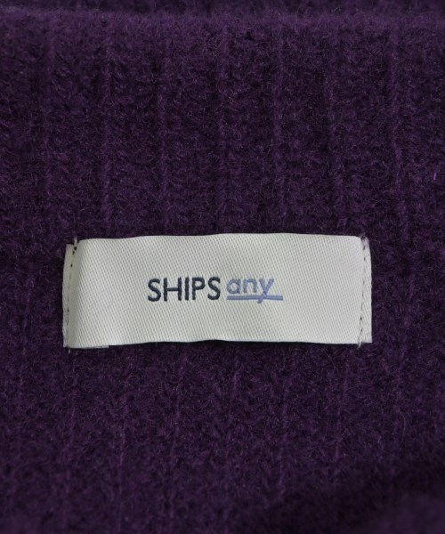 SHIPS any（シップスエニィ）ニット・セーター 紫 サイズ:F レディース/2200611295026