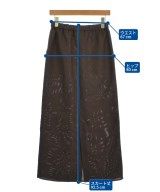 SHIPS any（シップスエニィ）ロング・マキシ丈スカート 茶 サイズ:F レディース/2200609522042