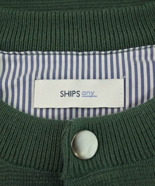 SHIPS any（シップスエニィ）カーディガン 緑 サイズ:M レディース/2200610071058