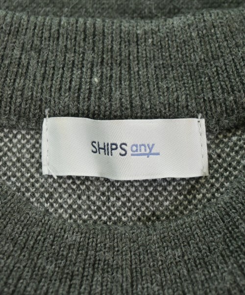 SHIPS any（シップスエニィ）ニット・セーター グレー サイズ:F レディース/2200608816104