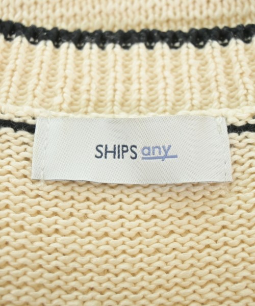 SHIPS any（シップスエニィ）ニット・セーター ベージュ サイズ:F レディース/2200608816128