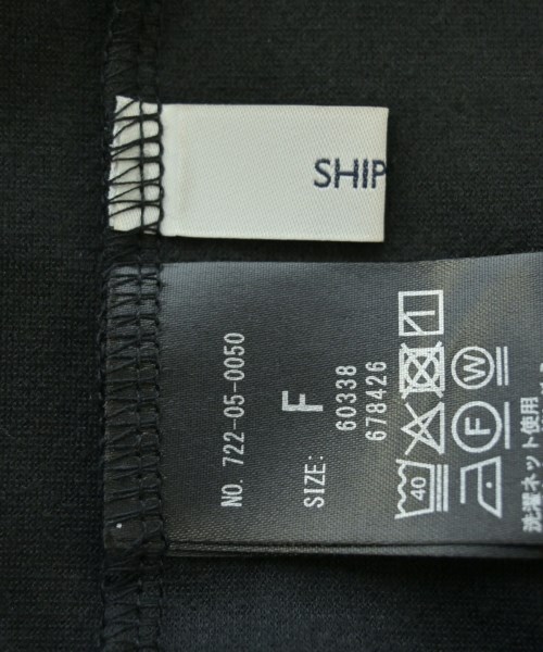 SHIPS any（シップスエニィ）Tシャツ・カットソー 黒 サイズ:F レディース/2200612090026