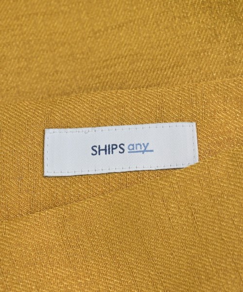 SHIPS any（シップスエニィ）ロング・マキシ丈スカート 黄 サイズ:38(M位) レディース/2200614021011