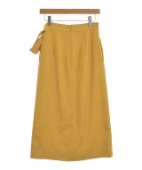 SHIPS any（シップスエニィ）ロング・マキシ丈スカート 黄 サイズ:38(M位) レディース/2200614021011