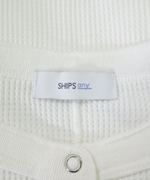 SHIPS any（シップスエニィ）Tシャツ・カットソー 白 サイズ:F レディース/2200614209075