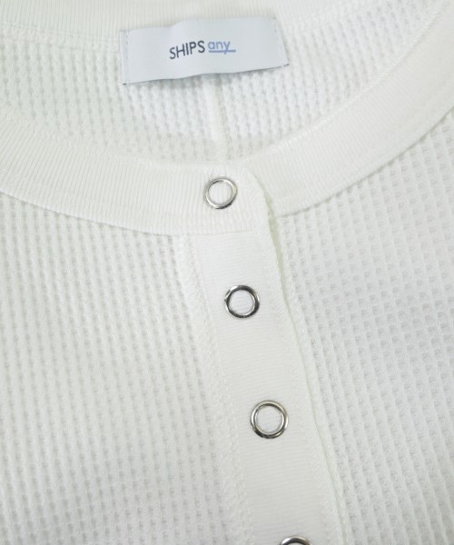 SHIPS any（シップスエニィ）Tシャツ・カットソー 白 サイズ:F レディース/2200614209075