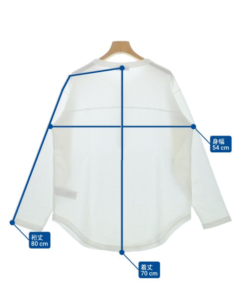 SHIPS any（シップスエニィ）Tシャツ・カットソー 白 サイズ:F レディース/2200614209075