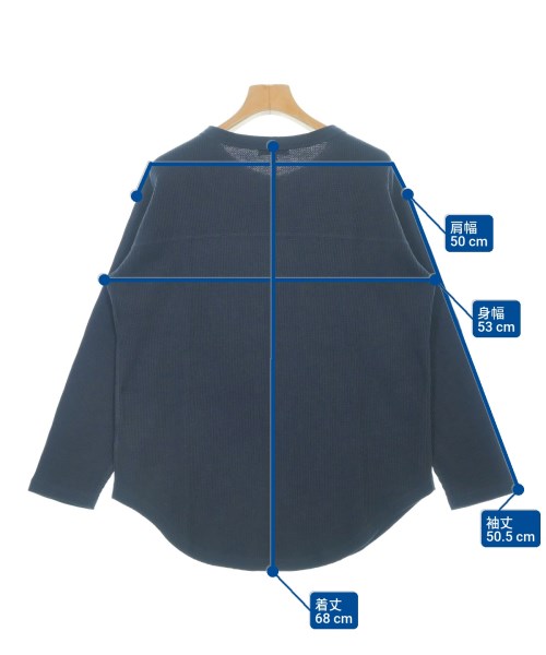 SHIPS any（シップスエニィ）Tシャツ・カットソー 紺 サイズ:F レディース/2200614209082