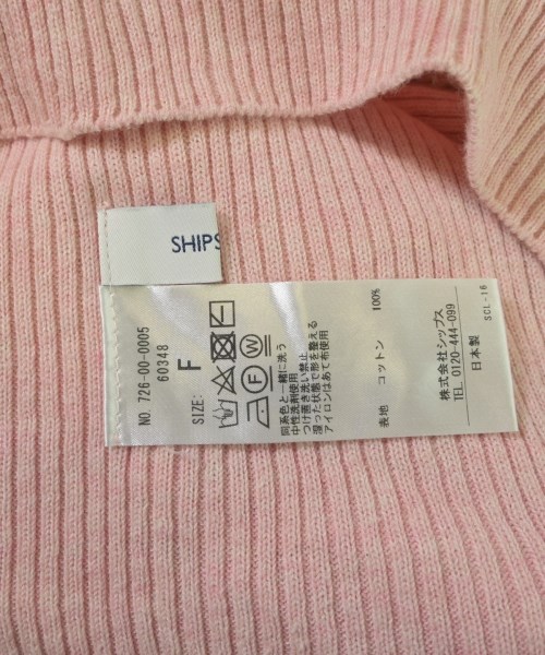 SHIPS any（シップスエニィ）ニット・セーター ピンク サイズ:F レディース/2200613760089