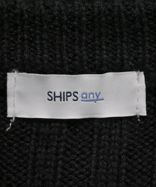 SHIPS any（シップスエニィ）カーディガン 黒 サイズ:F レディース/2200615772011