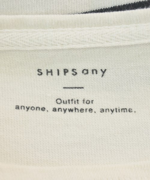 SHIPS any（シップスエニィ）Tシャツ・カットソー 白 サイズ:F レディース/2200616685051