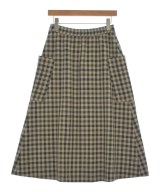 SHIPS any（シップスエニィ）ロング・マキシ丈スカート ベージュ サイズ:38(M位) レディース/2200616685068