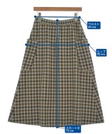 SHIPS any（シップスエニィ）ロング・マキシ丈スカート ベージュ サイズ:38(M位) レディース/2200616685068