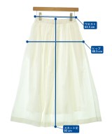 SHIPS any（シップスエニィ）ロング・マキシ丈スカート 白 サイズ:38(M位) レディース/2200602575014