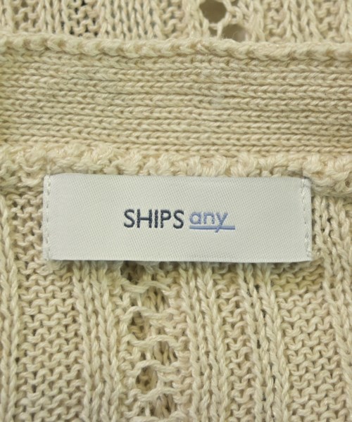 SHIPS any（シップスエニィ）カーディガン ベージュ サイズ:F レディース/2200669044034