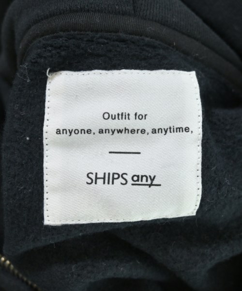 SHIPS any（シップスエニィ）パーカー 黒 サイズ:F レディース/2200669479010
