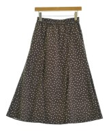 SHIPS any（シップスエニィ）ロング・マキシ丈スカート 茶 サイズ:38(M位) レディース/2200671012083
